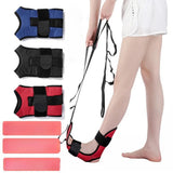 Portable Yoga Stretching Belt Foot Soft Breathable Calf Tendonitis Ankle Training Fascia Stretcher Belts New