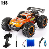 2024 New 2.4G 1:18 RC Remote Control High-Speed Off-Road Vehicle Model Climbing Drift Racing Car Boy Toy Gifts