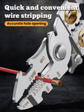 21-in-1 Multifunctional Electricity Wire Stripper Cable Cutting Tools Stripping Pliers With Electrical Measuring