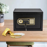Anti-Theft Password Security Box Money Gun Electronic Lock Safe for Home Strongbox Small Cash Storage