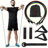 11pcs/set Multifunctional Tension Rope, Resistance Band For Resistance Training