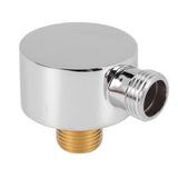 Supply Elbow,Brass Round Wall Mount Shower Hose Connector Accessories G1/2Inch Water Outlet for Shower-Sier