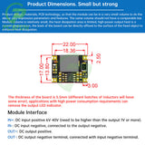 DC-DC Step Down Buck Supply Module DC 5.5V-36V input to 3.3V 5V 12V Output 3A 8W Converter High Power Board