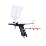 Professional 0.5mm Airbrush Set with Spray Tools Nozzle Cap Connector Accessories for Car Model Wall Painting Nails