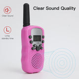 Portable Handheld Walkie Talkie Children 2 Way Radios 3KM Long Range Educational Interactive Indoor Outdoor Acitvities Adventure