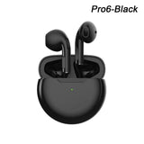 PRO6 Wireless Bluetooth Headset New Stereo Binaural TWS in Ear Bluetooth Earphone for Running Sports