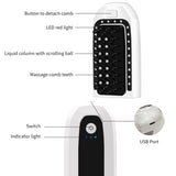 Scalp Applicator Liquid Comb for Hair Scalp Treatment Essential Oil Liquid Guiding Comb Hair Brush Scalp Massager Hair Care Tool
