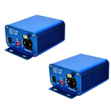 1024 2 Port Bidirectional Aret Converter Standard DMX512 Output RJ45 Net Connector Sulite DMX LAN512 EU Plug