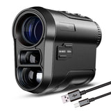 DC-600 Golf Laser Rangefinder 600M Rechargeable Distance Meter With Slope and Flag Lock Vibration for Golfing Promotion