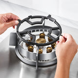 1pc Anti-Slip Gas Stove Bracket for Cooktop and Pot Holders - Securely Holds Your Cookware in Place