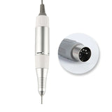 Electric Nail Drill Machine Polish Grind Pen 35000RPM Stainless Steel Handle Electric Manicure Drill&Accessory Nail Art Tool
