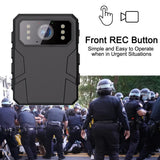 4K Mini Recorder with IPS Screen HD Police Worn Camera, Wearable Portable Body Camera