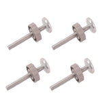 Gate Threaded Spindle Rod Parts Kit For Pet & Dog Pressure Mounted Safety Gates - Screws Rods Adapter Bolts