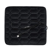 Winter Warmer Cover Anti-Slip Quick Heating Electric Seat Heater Soft Fiber USB 5V Car Interior Accessories