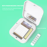 Saxophone Mouthpiece Cleaning UV Disinfection Box Sterilizing Reeds Sterilization Protection Case Holder for Musical Instrument