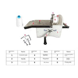 Hand-cranked automatic Food Material Portable Manual Twisting Sausage Knotting Tying Binding Linker hine