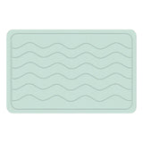 (Green) Soft and Absorbent Diatomaceous Bath Mat with Minimalists Designs Kitchen Floor Mat for Safe and Stylish Home Decoration  Green