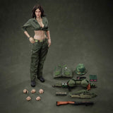 New 1/6 Female Soldier Vietnam War 12