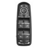 Main Power Window Switch Front Left 1Package Qty Black Female 15 P for Porsche for Cayenne 20112018 for Macan 20152018 for Panamera 20112016