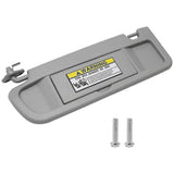 1pair Light Grey Visor Assy 83280--a01zc For 2006-2011 Car Sunshade Cover 83280snaa01zc