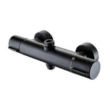 nice Thermostatic Shower Mixer 38 Black Bath Thermostatic Shower Faucet Two Outlets Low G 1/2