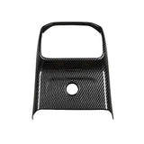For 2014-2022 Dry Carbon Fiber Car Rear Air Conditioner Vent Outlet Cover Trim Decoration Accessori