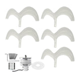 Wind Turbine Kit Gourd Type Hoop Mounting 5 Blades Generator Power Equipment DTHL600W(12V )