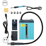 Soldering Station Kit Adjustable Hot Air Desoldering Rework Industrial Tools BK863