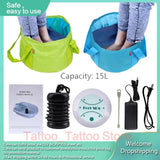 ionic detox massage machine Foot bath With Foot Sap massage Ion Cleanse Aqua Cell Spa ion detox relief pain foot massage Foot