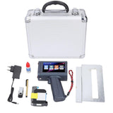 Handheld Inkjet Printer 4.3in Color HD LED Touchscreen 600dpi 12.7mm Inkjet Printer Kit with Cartridge for Text 2D Code Bar Code EU Plug 100240V