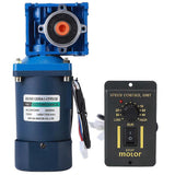 Worm Gear Motor 120W AC 220V Speed Control Governor Industrial Electrical Accessories(Reduction Ratio 30 )