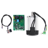 1000W Brushless DC Lathe Motor and Control Board Potentiometer Kit for MX210 WM210 210x800 220x750 220x600 8x16 Lathes 110V 9A 1.65Nm
