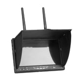 5.8G FPV DVR Monitor 7 Inch LCD Screen 800x480 40CH LCD5802D Build-in Dual Receiver for RC FPV Dron