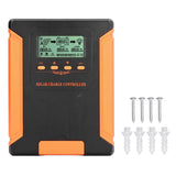 Solar Charge Controller 180V Input LCD Display MPPT Intelligent Solar Regulator 12V 24V 36V 48V Auto 60A