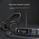 UHF Wireless In-Ear Monitoring System ER-102 with Bluetooth5.0 for Stage Performance,Recording EU