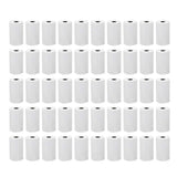 50 Rolls Thermal Paper Thick Clear Printing Receipt Paper Rolls for Printer Cash Register Small Tubular Core