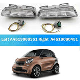 Car Front Bumper Fog Lights LED Daytime Running Lamp Left A4519060351 Right A4519060451 for Old Sma