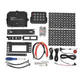 RGB 12 Gang Switch Panel IP65 Waterproof LED Circuit Control Relay System with Wireless Remote Control for Truck Marine SUV DC 12V 24V