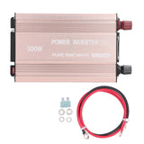 300W Solar Car Inverter High Efficiency Pure Sine Wave Step Up Inverter with AC Socket 5VDC USB Port 24V to 110V