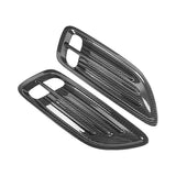 Carbon Fiber Car Hood Vent Air Intake Duct Fibre Bonnet Cover for 2018-2023