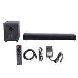 Soundbar with Subwoofer Remote Control Wireless Bluetooth 5.0 Surround Sound System for Home Theater TV US Plug