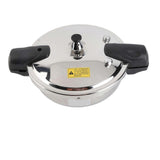 Pressure Cooker with Safety Valve 80KPA Rapid Heat Conduction Stainless Steel Pressure Cooker for Electric Gas Stoves