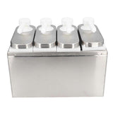 Sauce Dispenser Pump Condiment Squeeze Container For Kitchen Restaurant