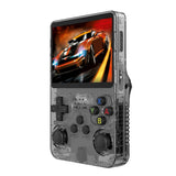(Black) R36S Retro Handheld Video Game Console Linux System 3.5 Inch IPS Screen Portable Pocket Video Player