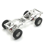 For MN 1/12 MN82 LC79 RC Car Spare Parts Metal Upgrade Carframe Modification Chassis Frame Kit Silv