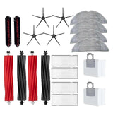 Main Side Brushes Mop Cloths Hepa Filters Dust Bags Accessories