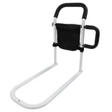 Bedside Support Dual Handle Guard Against Falling Enamelled Welding Uniformity Assistive Bedside Dual Handle for Hospital Bedroom