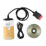 (Gold) For 9241A V3.0 V2021.11 OBD2 Codes Reader Dual-Board Bluetooth Failure Detection Device