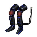 (blue) Foot Air Pressure Leg Massager Promotes Blood Circulation ,lymphatic Drainage ,6 Modes, For Muscle Relaxation, Swelling Relief
