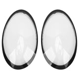 2Pcs Car Headlight Lens Cover Transparent Left And Right Head Lamp Shell Cap For 991 911 Targa Or Carrera 2013 to 2018